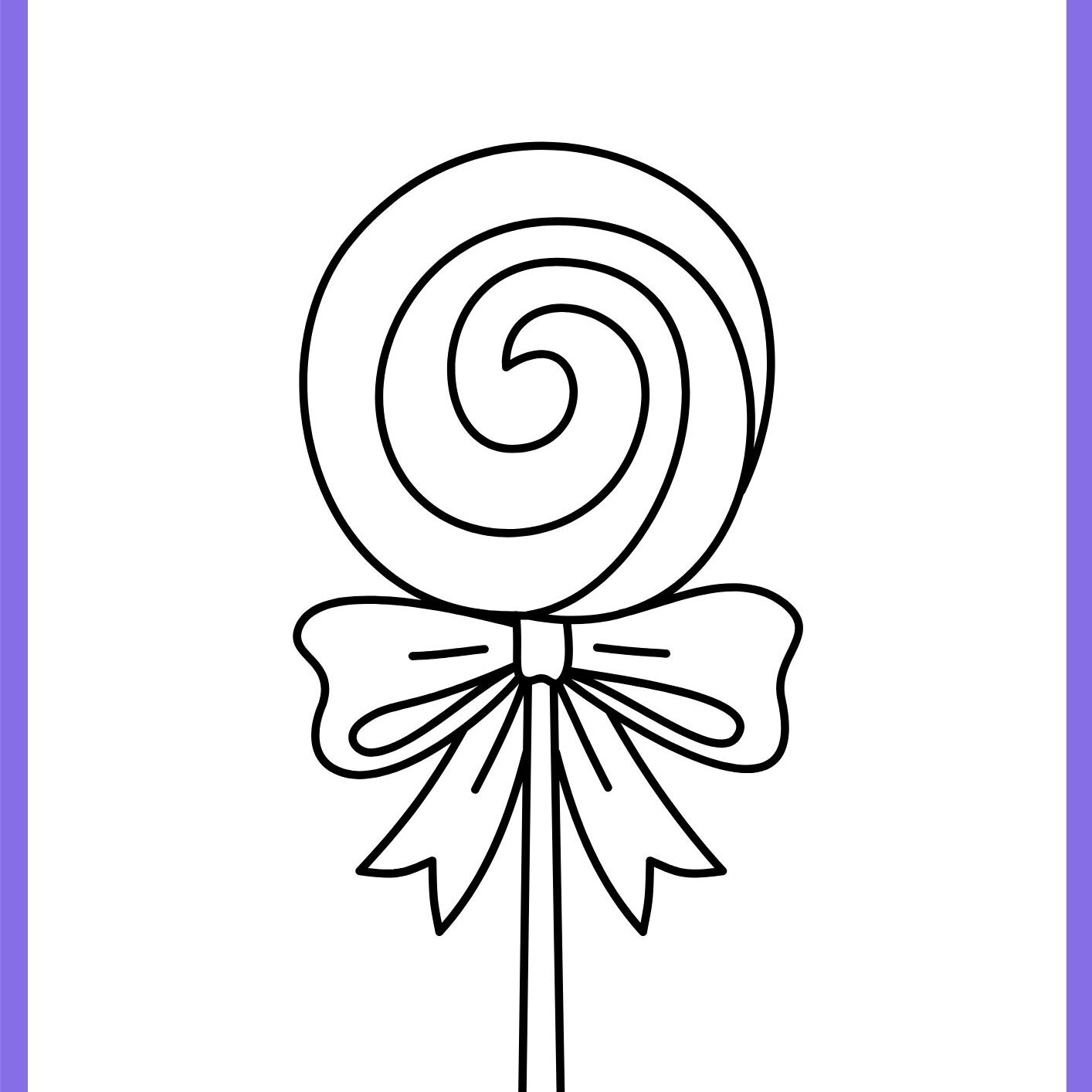 desenho de bala para colorir
