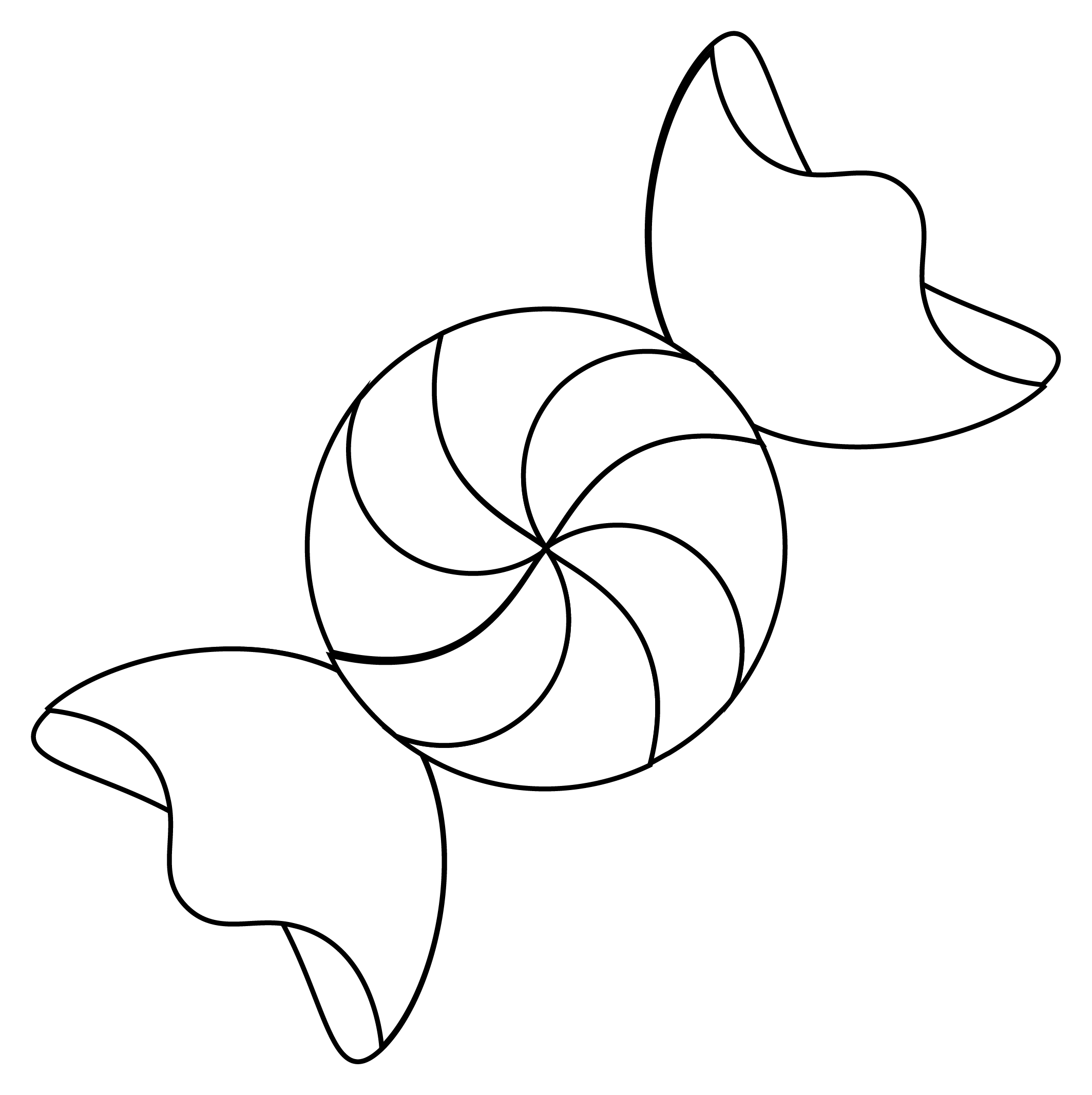 desenho de doces kawaii para colorir