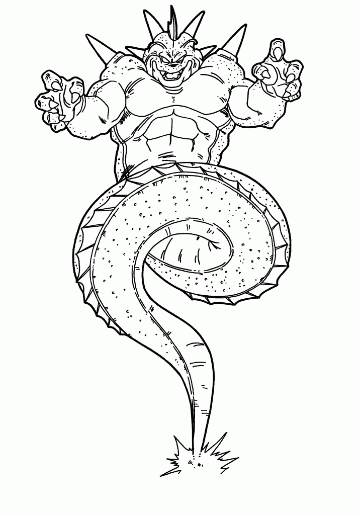 desenho de anime para colorir