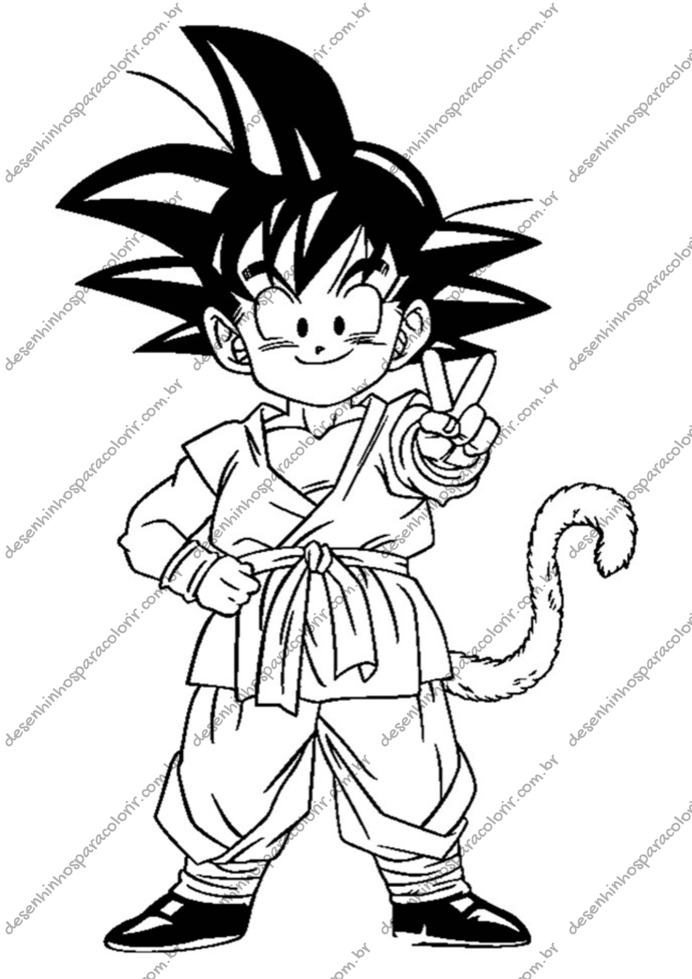 desenhos do vegeta para pintar