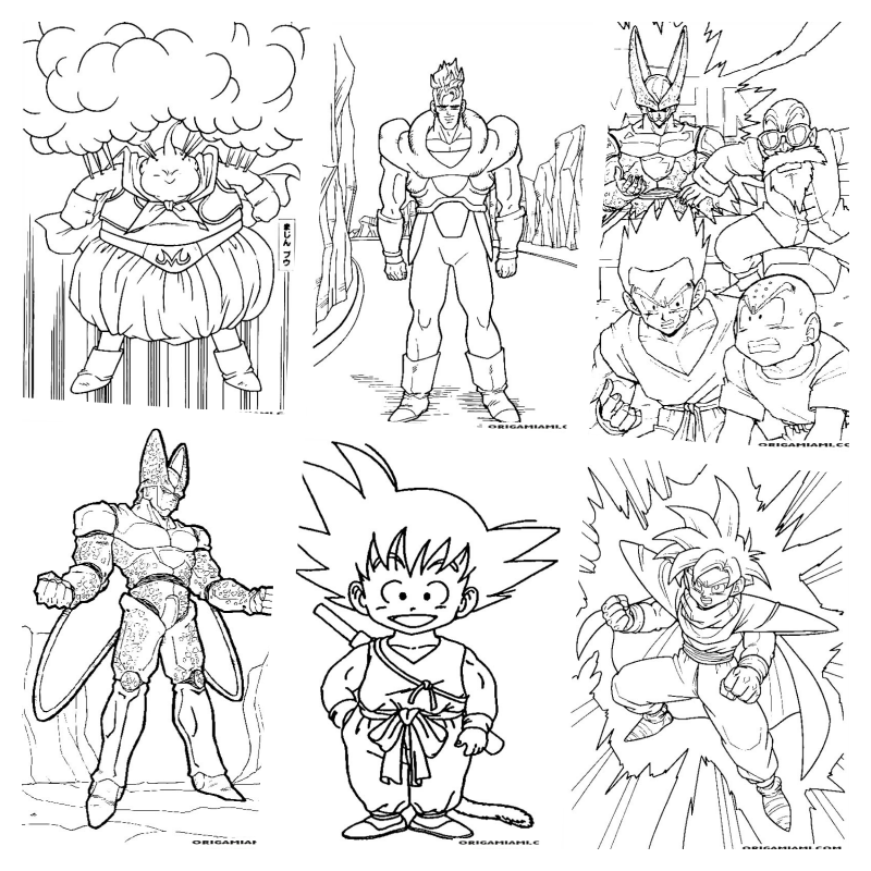 desenhos do vegeta para pintar