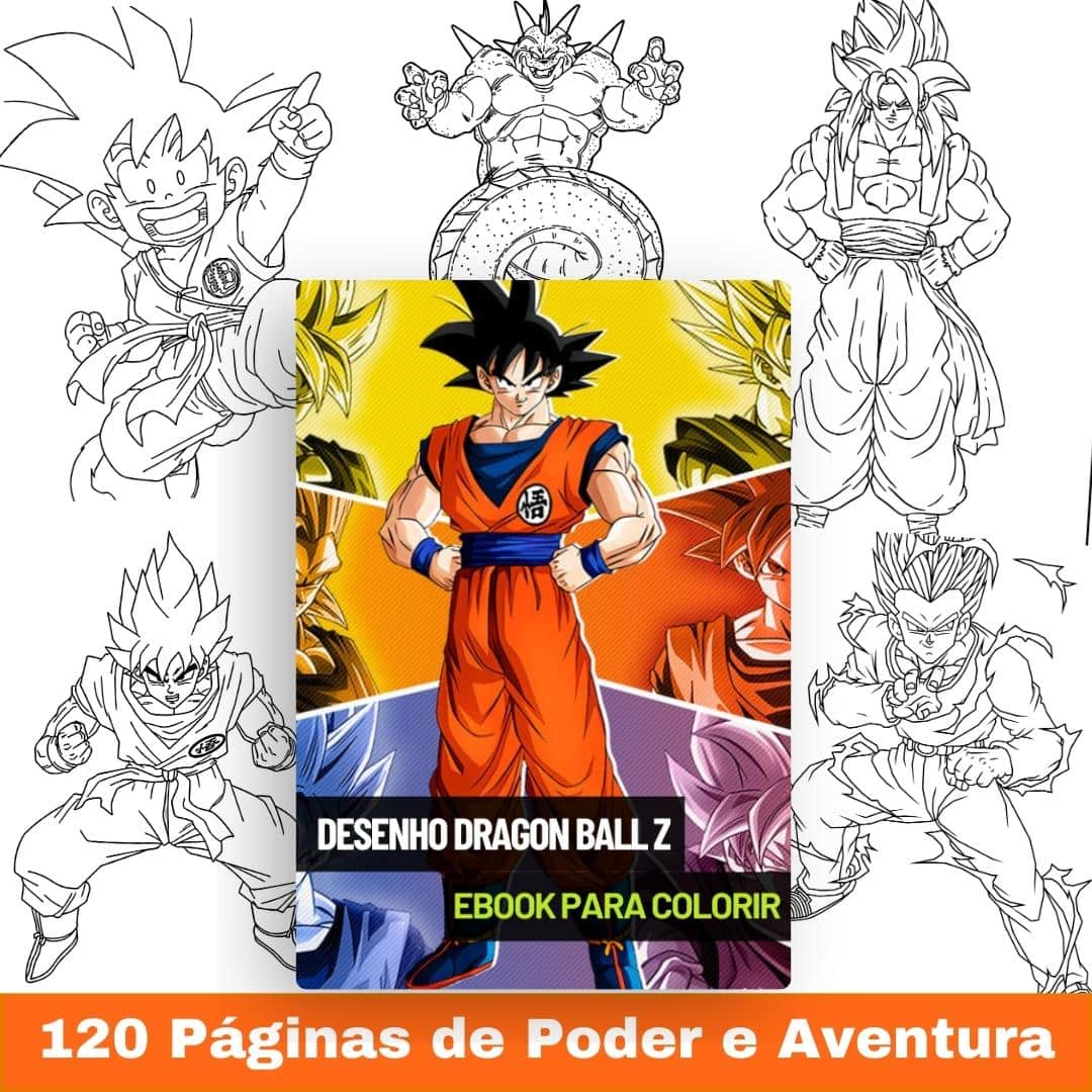 melhores desenhos para colorir dbz