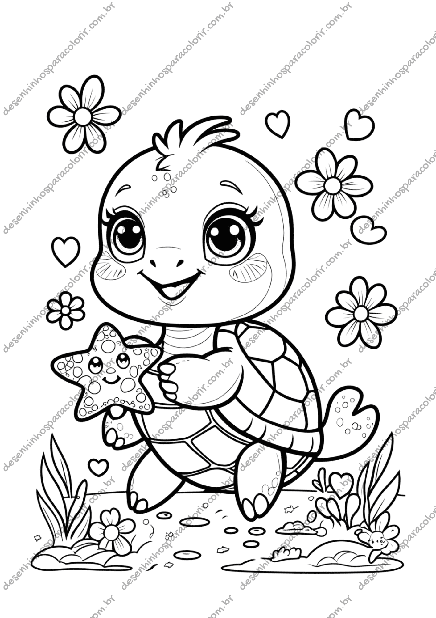 desenhos de animais selvagens para imprimir