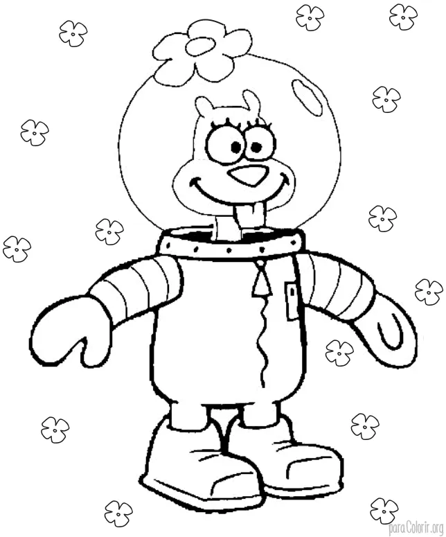 desenhos do bob esponja para colorir e imprimir grátis