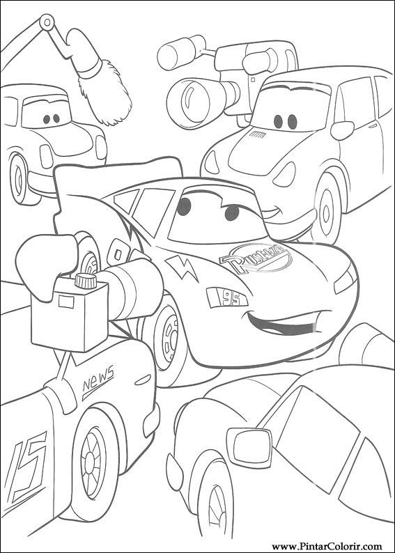 moldes de carros para colorir