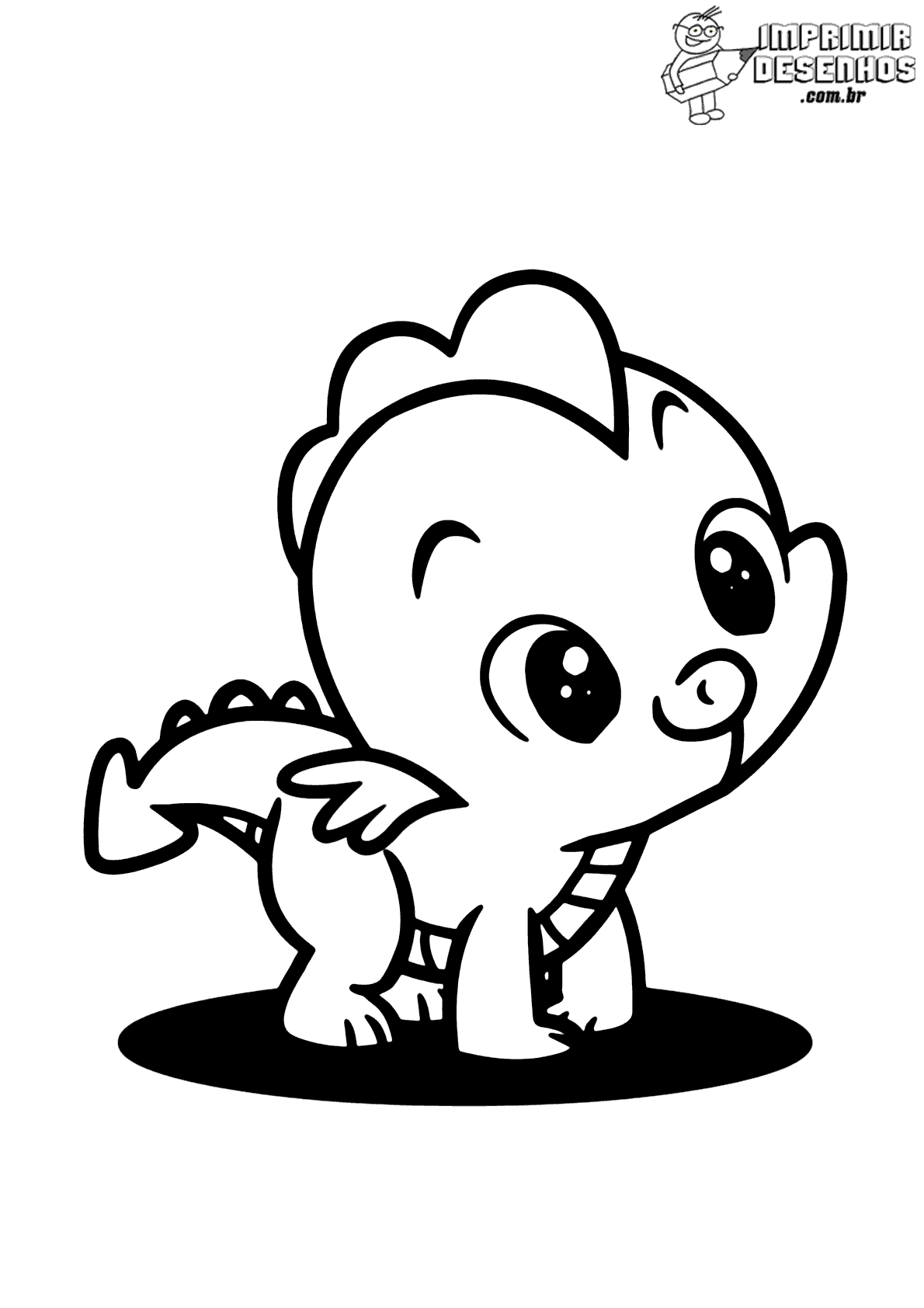 desenhos de dinossauros para imprimir