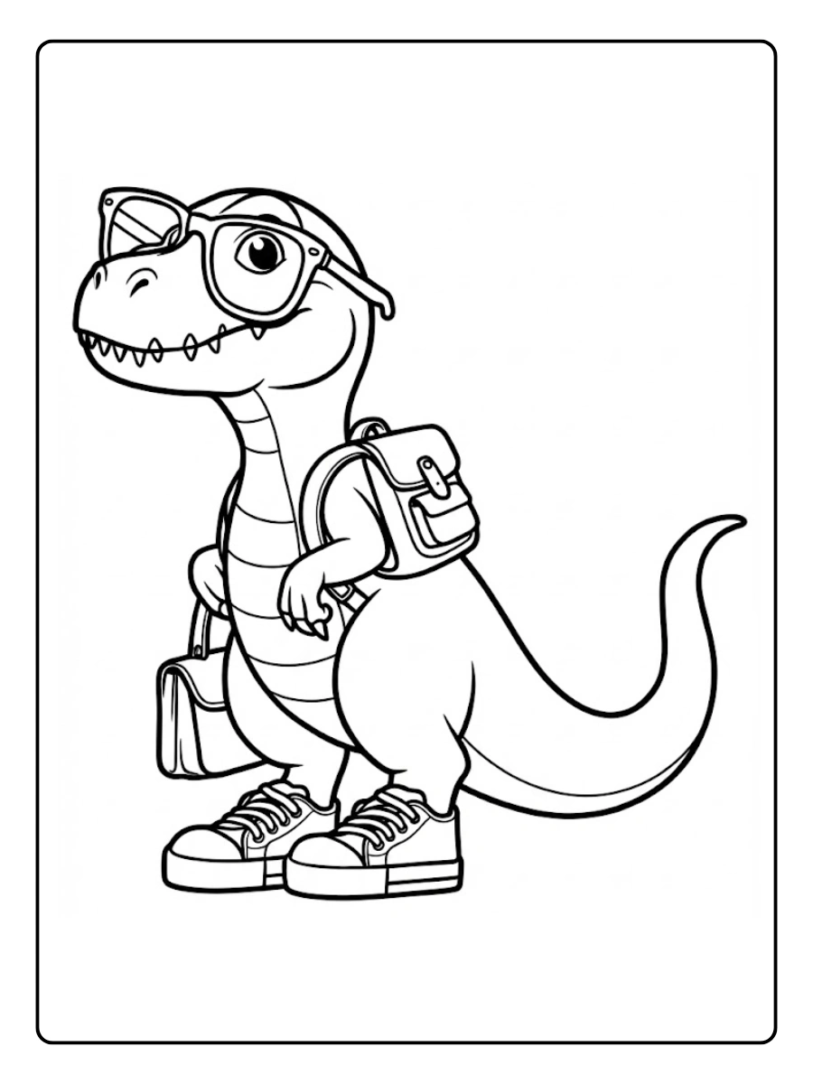 dinossauro para pintar