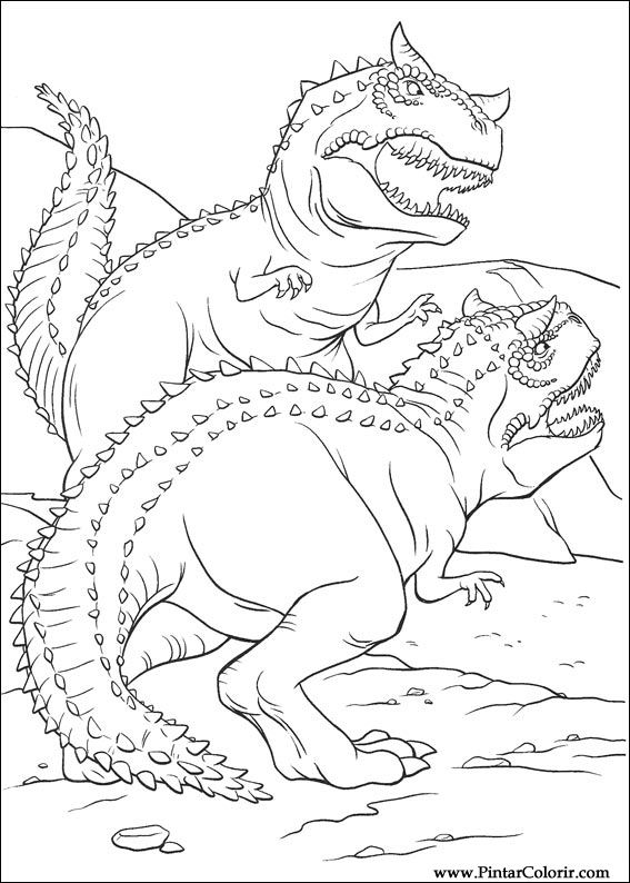 desenhos de dinossauros jurássicos