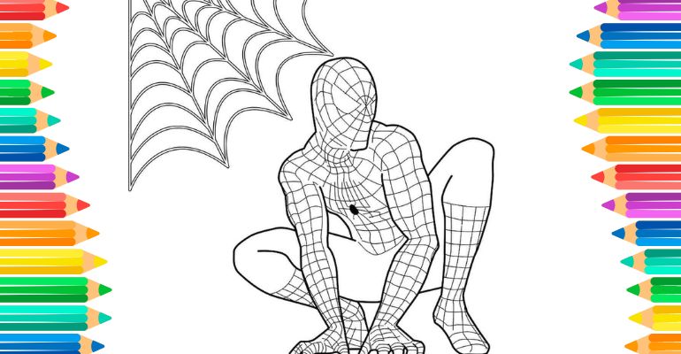 tutorial desenhar homem aranha