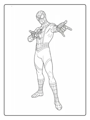 desenhos do homem aranha para crianças