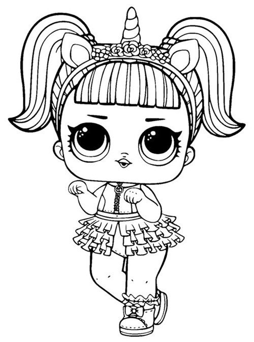 desenhos lol surprise para imprimir grátis