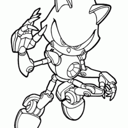 sonic para colorir e imprimir grátis