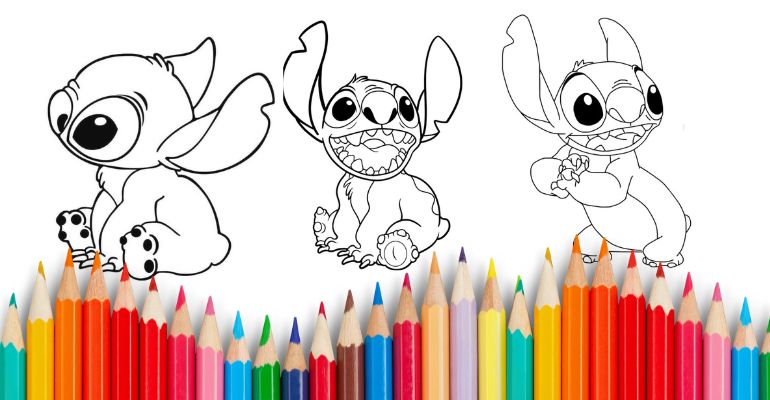 desenhos de personagens disney para colorir