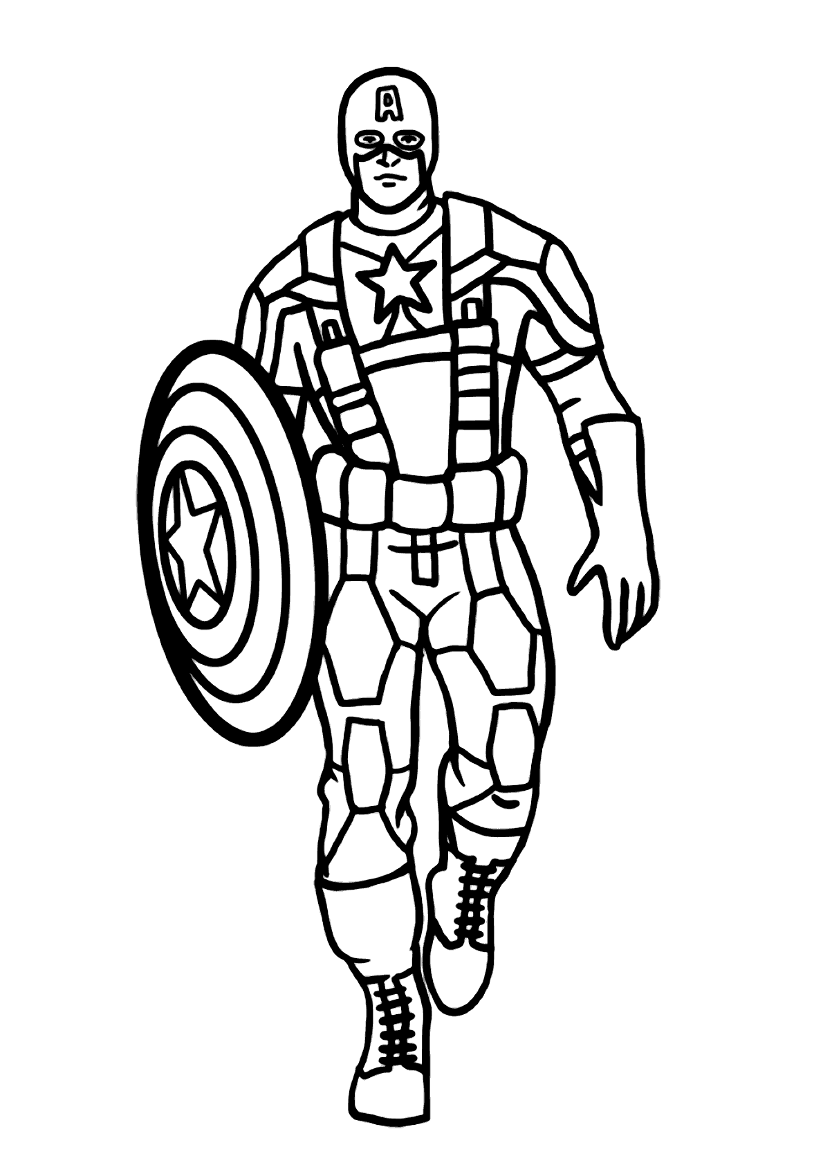 desenhos de super heroina para colorir