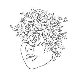desenhos tumblr de personagens para colorir