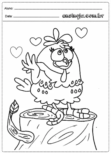 desenhos para colorir Bluey 4 anos