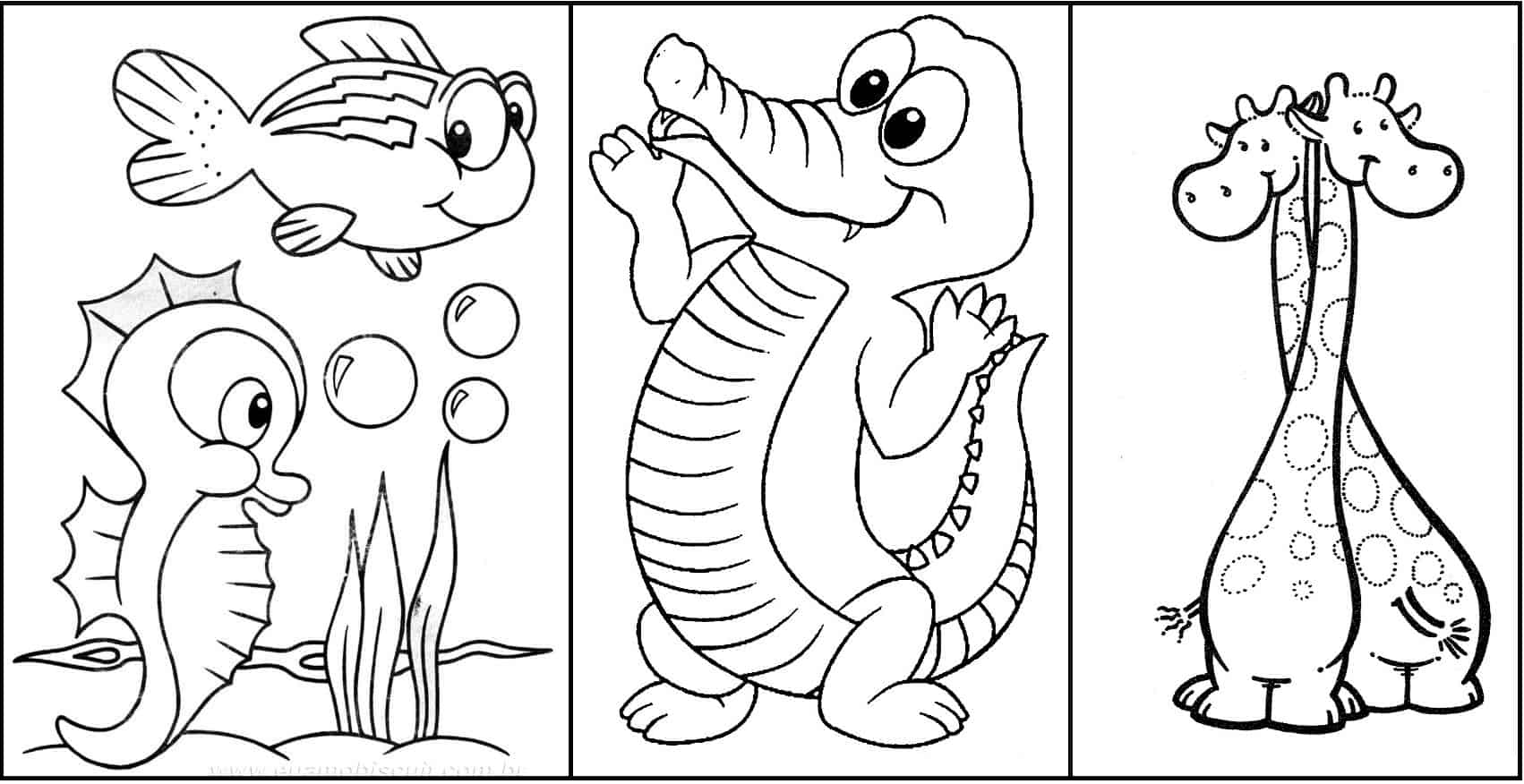 desenhos para colorir temas variados 5 anos