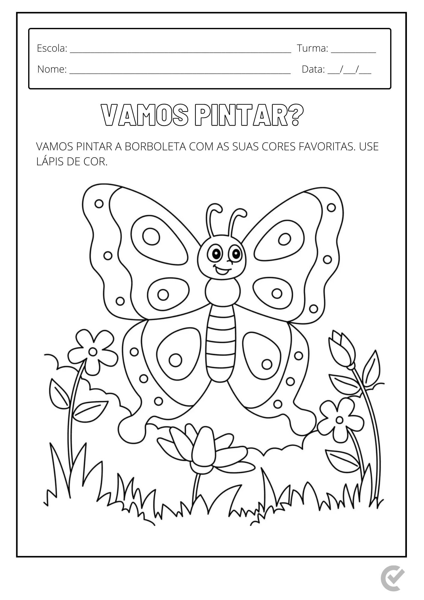 desenhos para colorir com giz de cera 5 anos