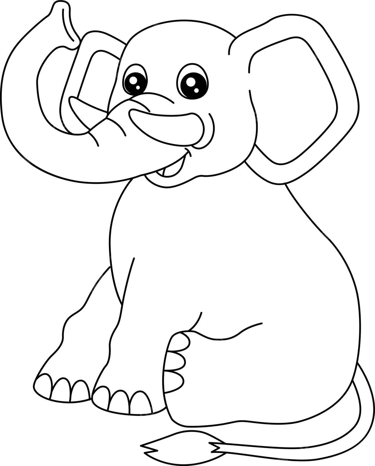 elefante mandala para colorir