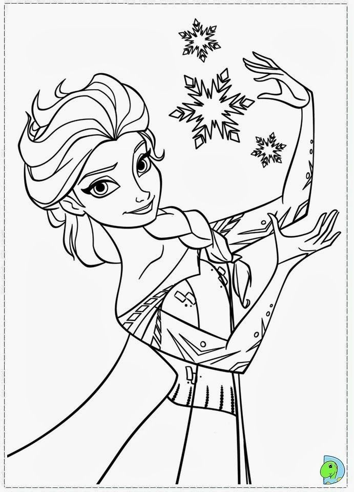 desenhos da elsa e anna para pintar