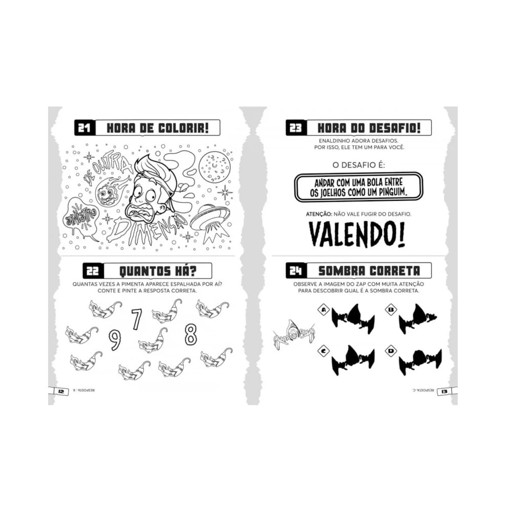 personagens do enaldinho para desenhar