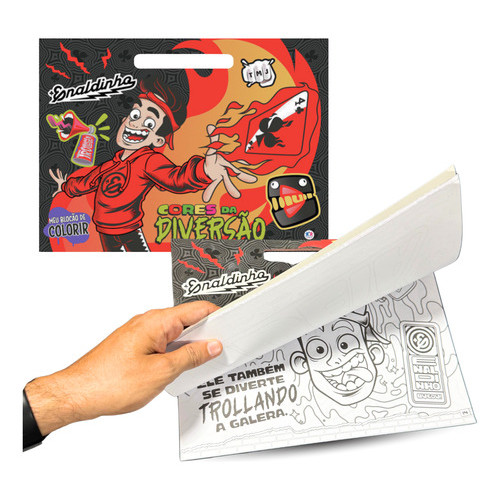 materiais para colorir desenhos do enaldinho