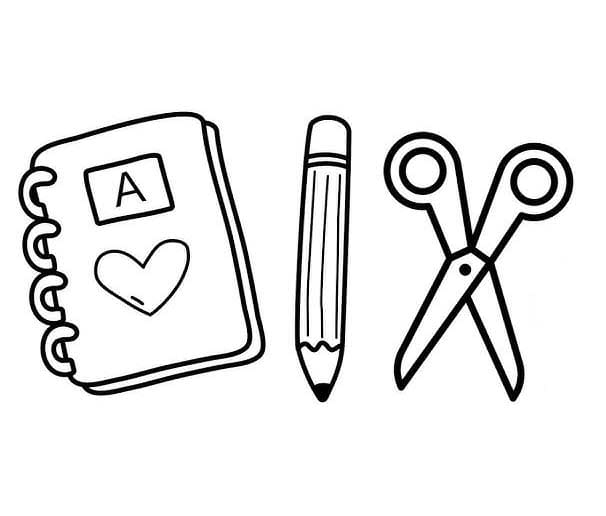 desenhos de salas de aula para colorir