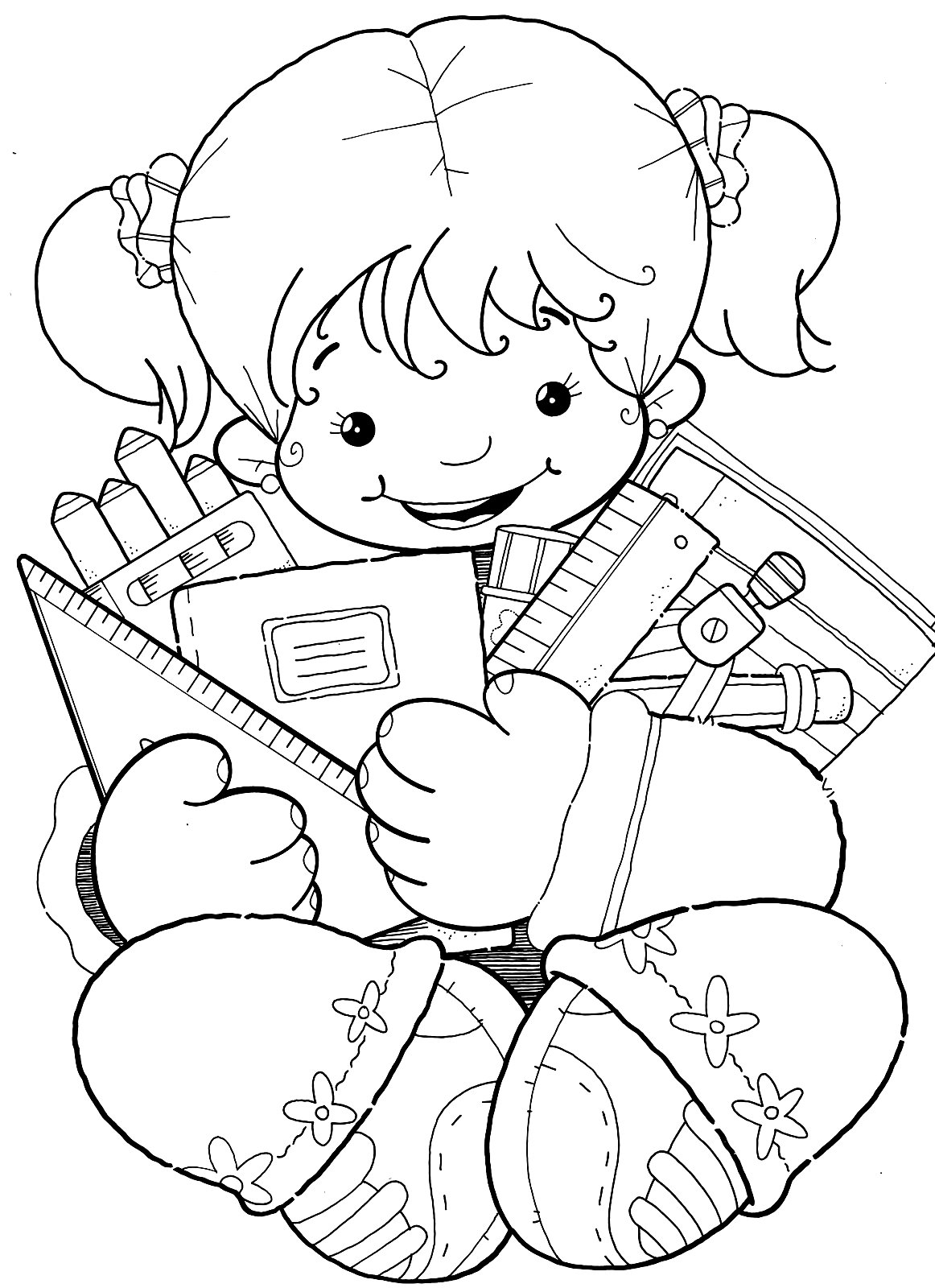 desenhos de professores para colorir