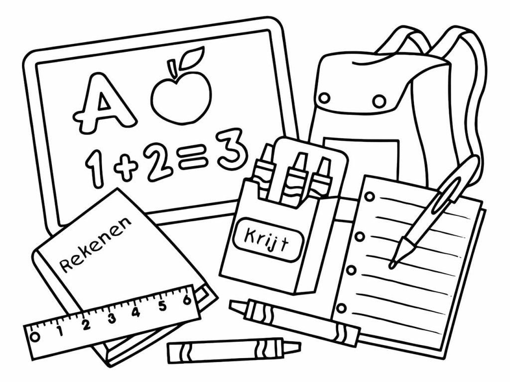 desenhos de alunos para pintar