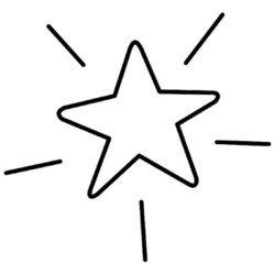 como desenhar uma estrela