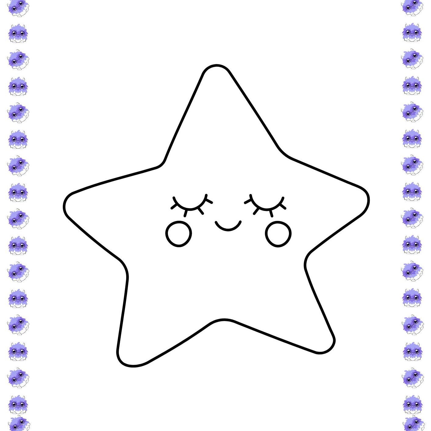 estrela geométrica para colorir