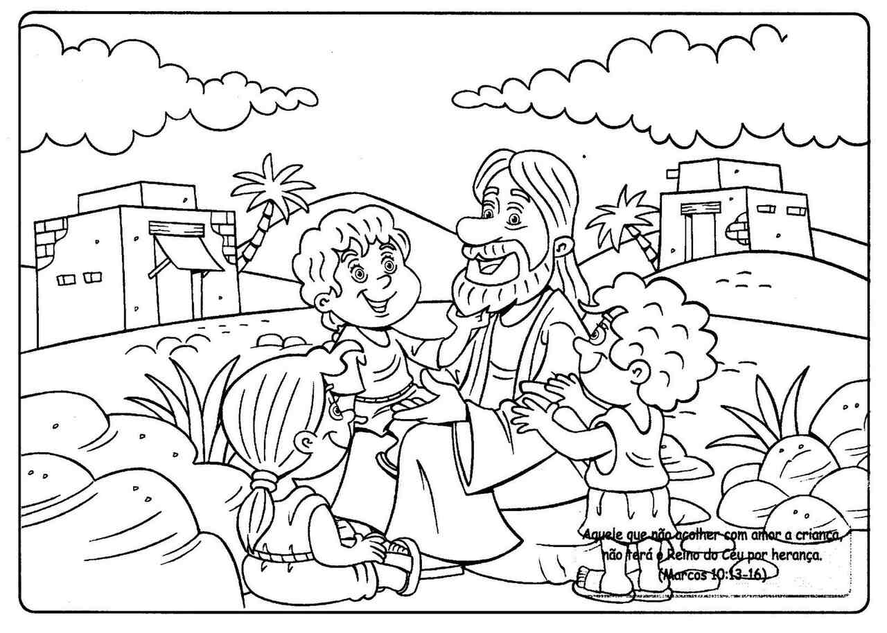 desenho bíblico para imprimir