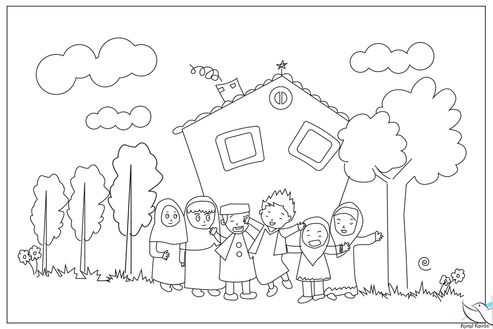 desenho familia para colorir dia dos pais