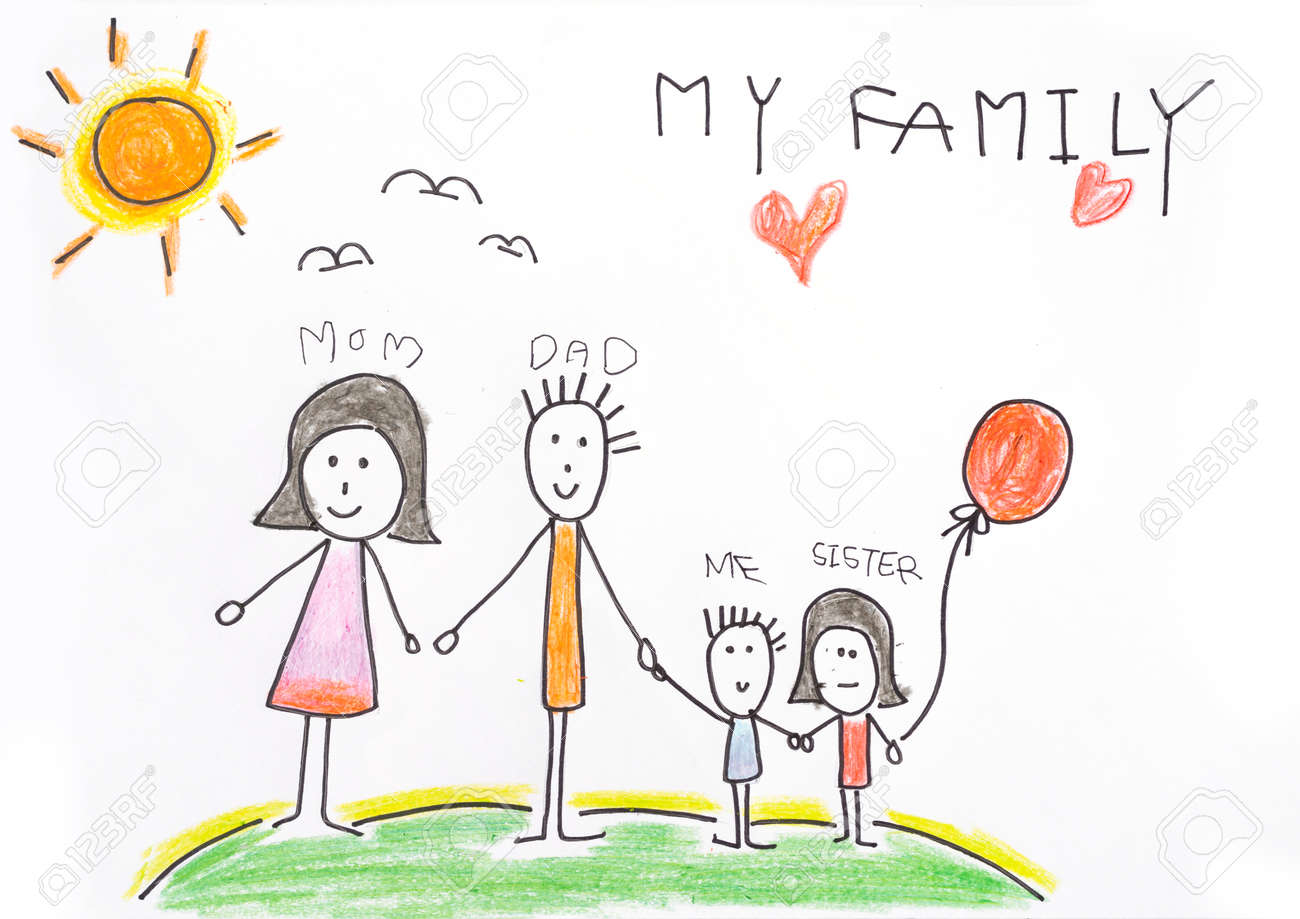 desenho para colorir família com temas sazonais (Natal, Páscoa, Dia dos Pais)