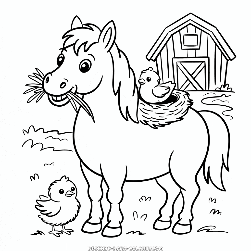 desenho de trator para colorir