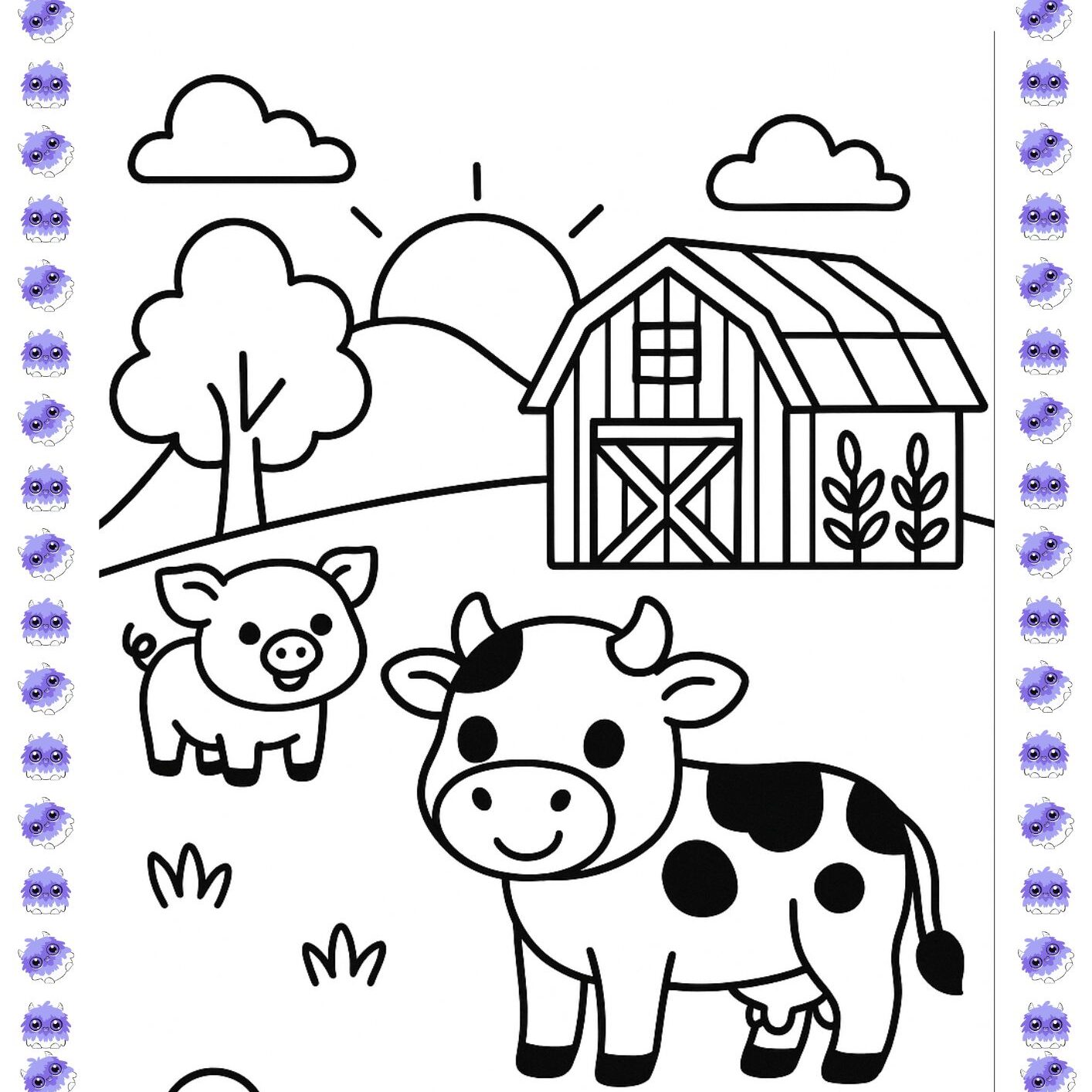 desenhos de tratores para colorir