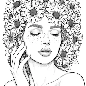 coloring pages for girls printable