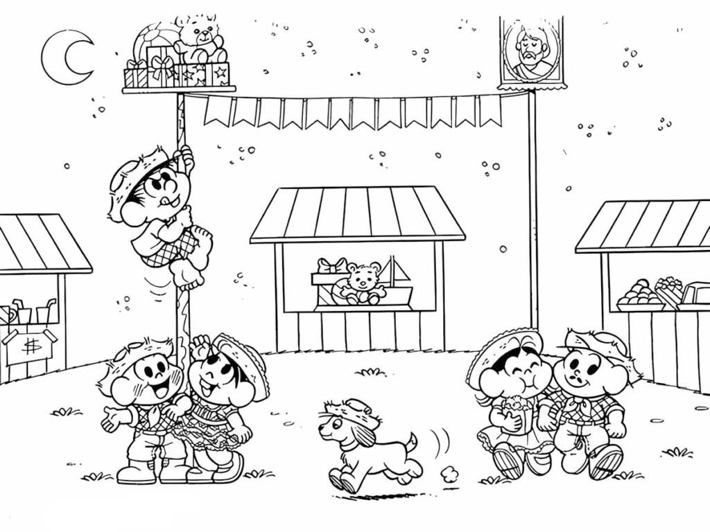 desenhos de comidas típicas juninas para imprimir