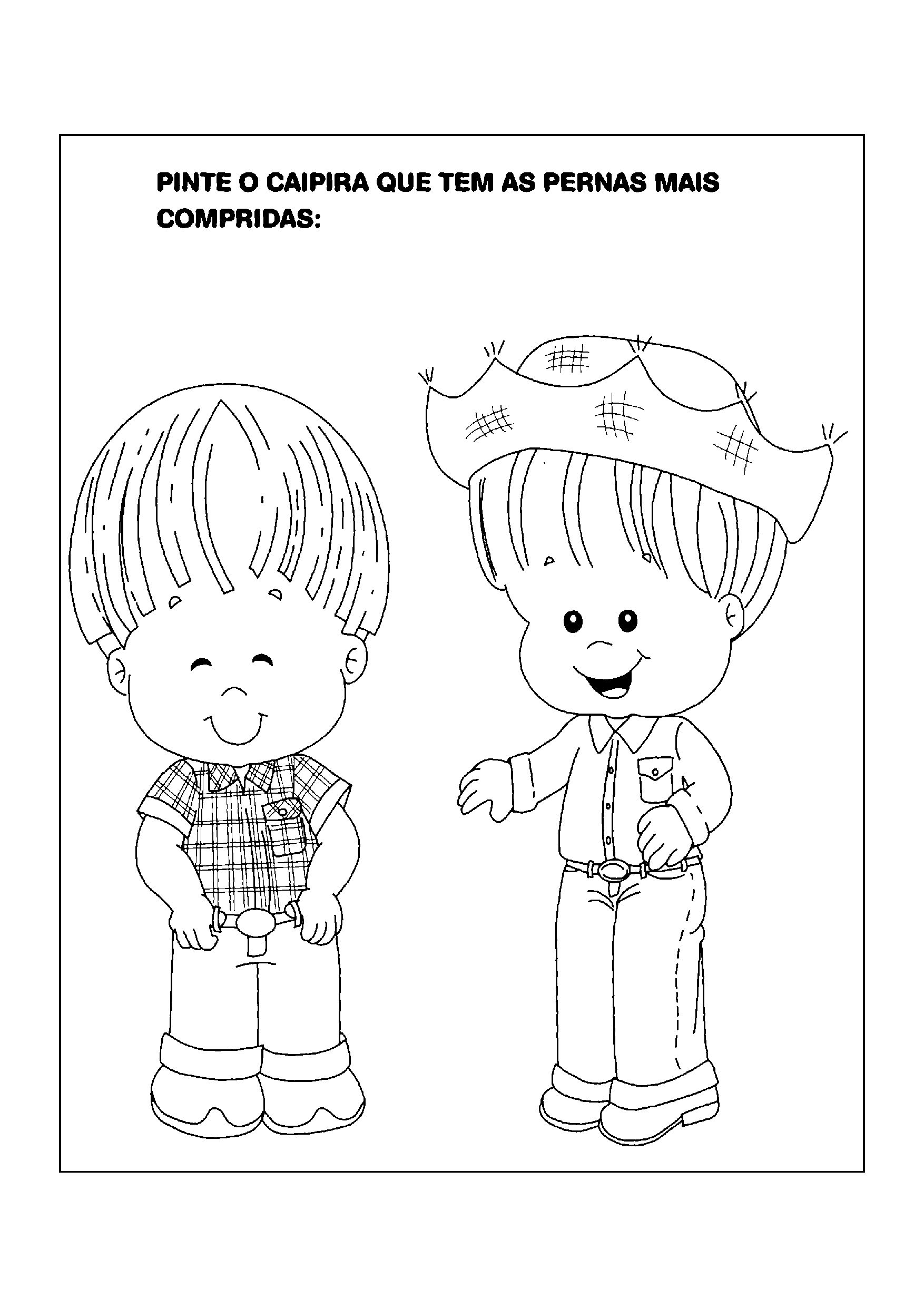 atividades festa junina educação infantil para imprimir