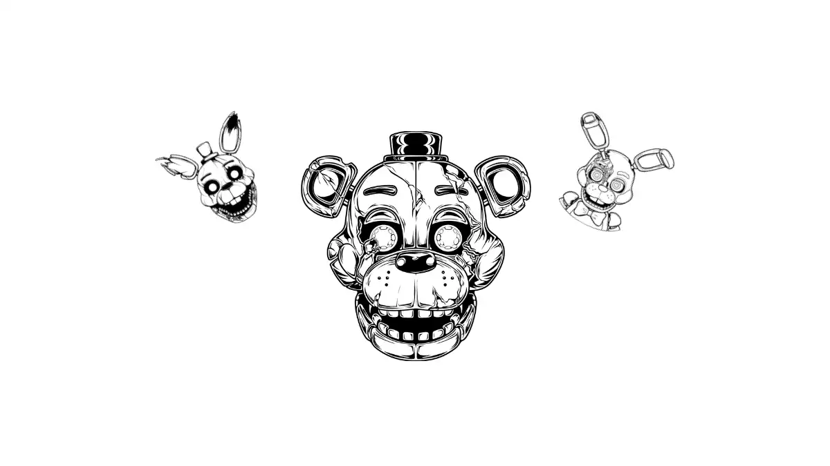 Bonnie para colorir