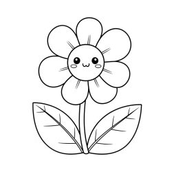 desenho de mandala de flor para colorir