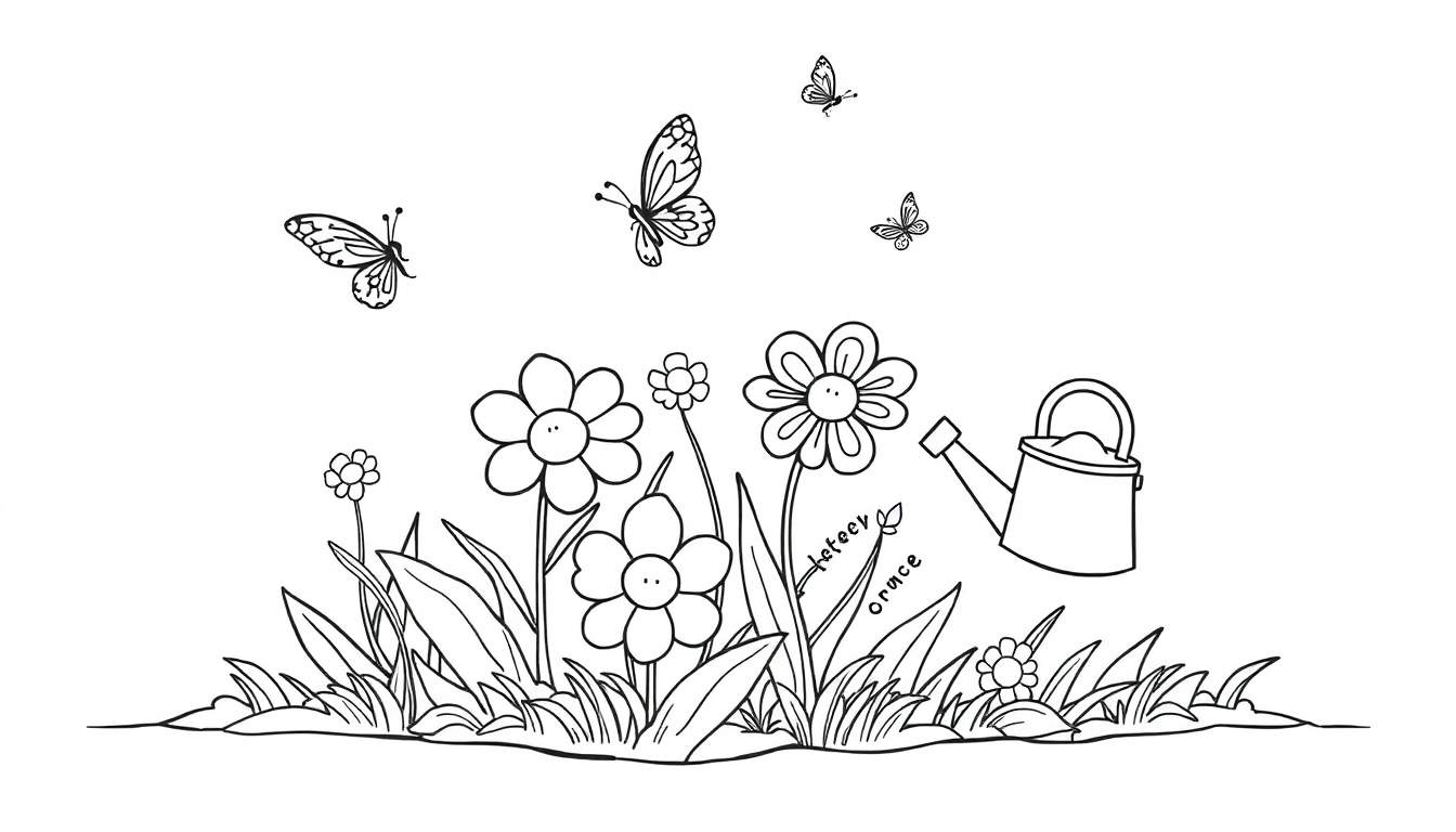 desenho borboleta simples para colorir