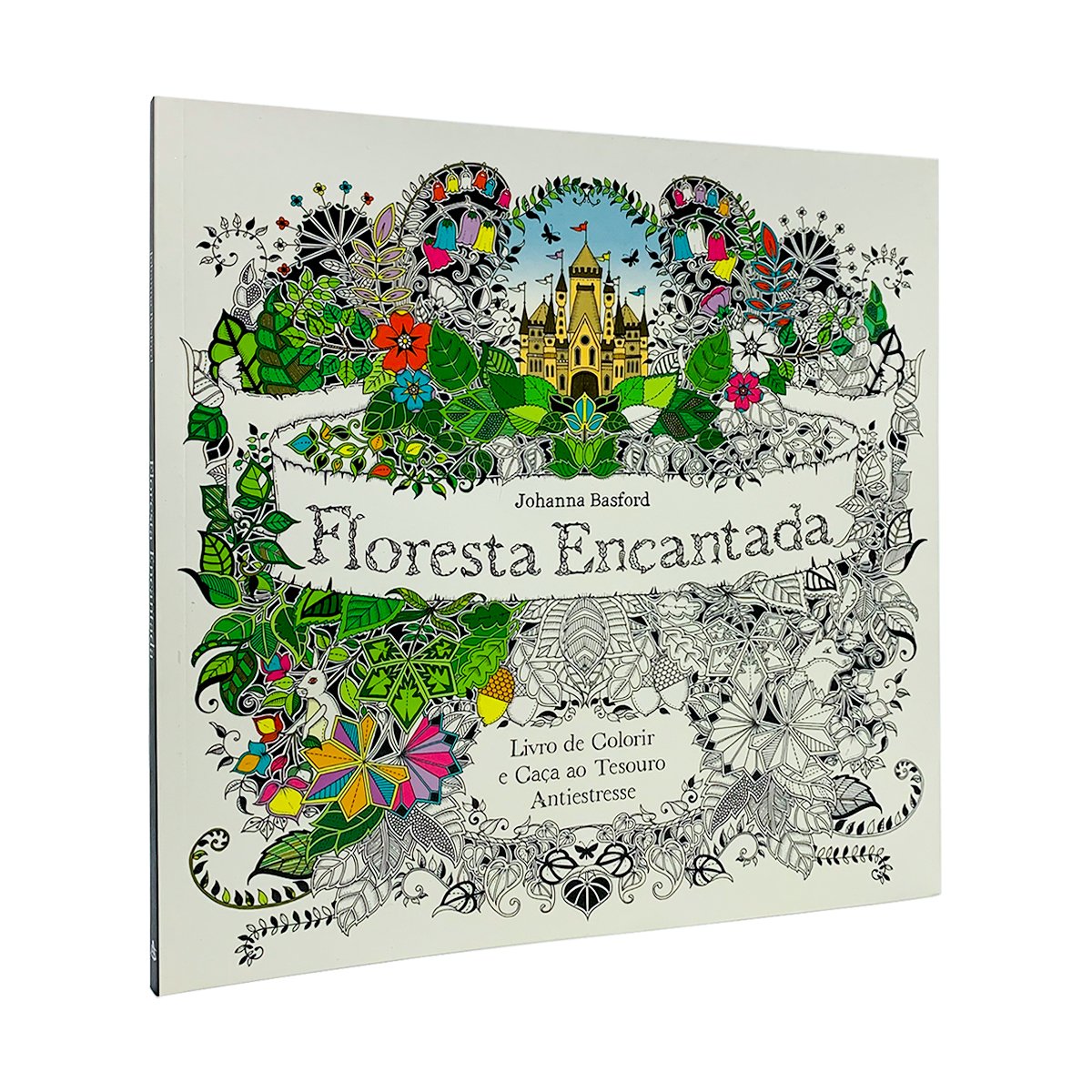 páginas para colorir antiestresse floresta