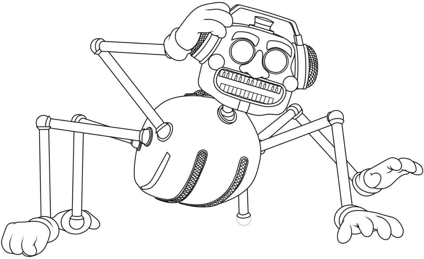 fnaf coloring pages