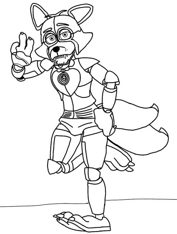 pintar personagens fnaf