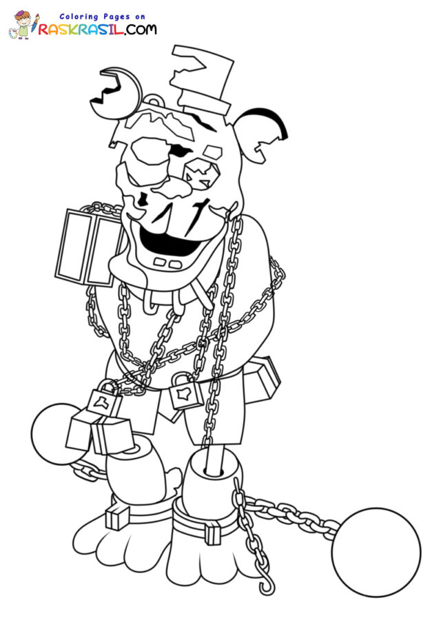 desenhos fnaf 2