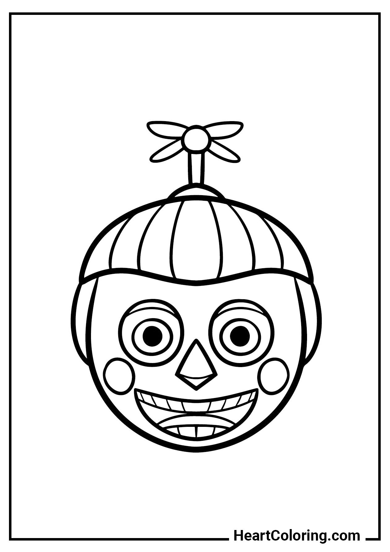 fnaf printable coloring sheets