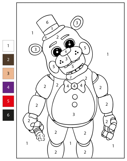 colorir Toy Bonnie