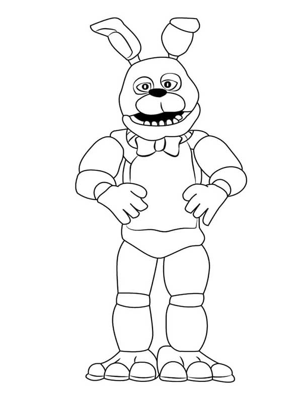 livro de colorir FNAF 2