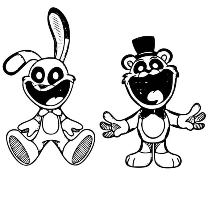 fnaf desenhos infantis